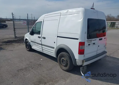 2010 Ford Transit Connect Xlt z USA, uszkodzony, nr VIN NM0LS7DN4AT017743